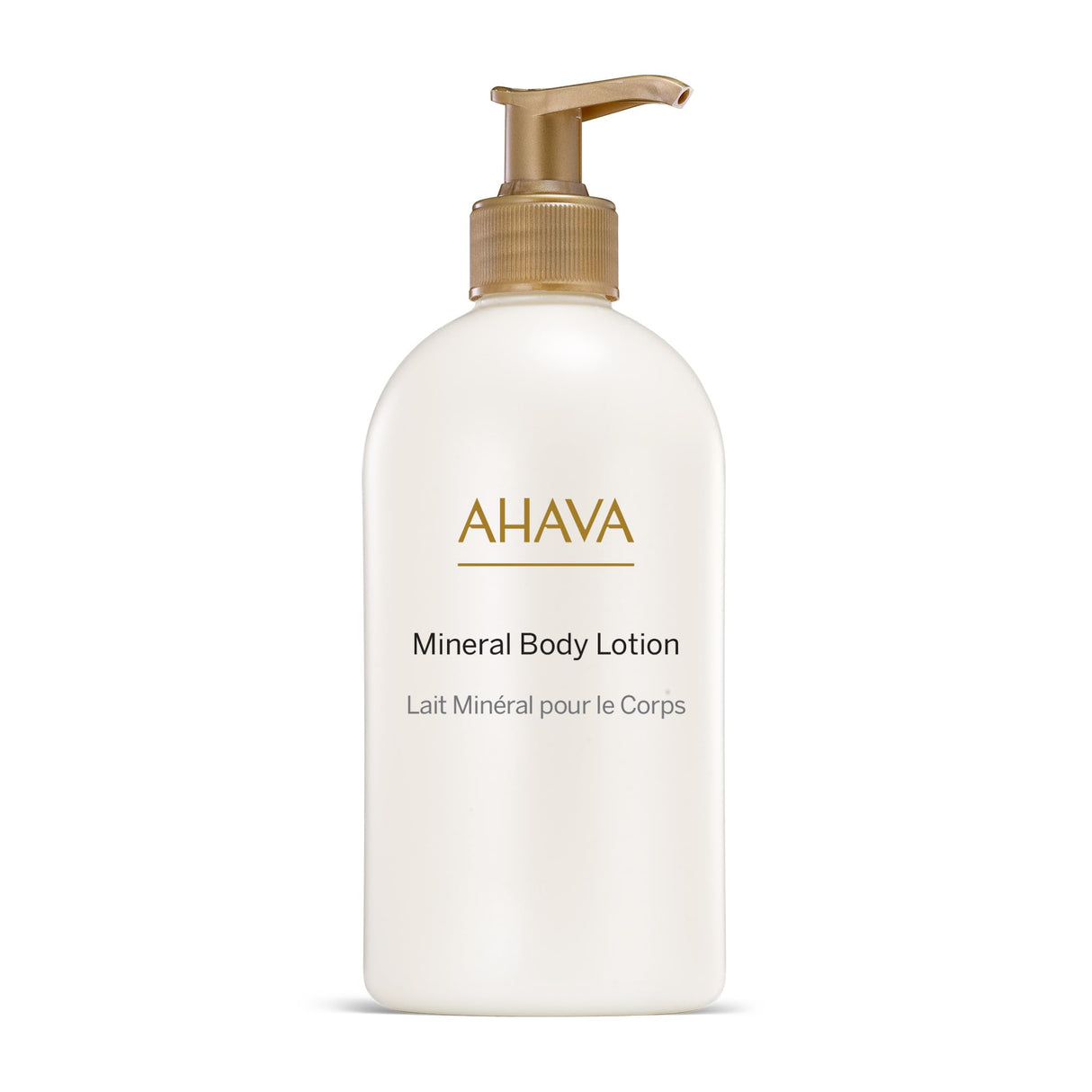 AHAVA Dead Sea Water Mineral Body Lotion - Daily Moisturizing & Hydrating Body Lotion with Osmoter, Exclusive blend of Dead Sea Minerals & Nourishing Botanical Extracts, Original, 17 Fl.Oz