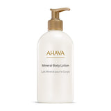 AHAVA Dead Sea Water Mineral Body Lotion - Daily Moisturizing & Hydrating Body Lotion with Osmoter, Exclusive blend of Dead Sea Minerals & Nourishing Botanical Extracts, Original, 17 Fl.Oz