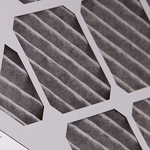 Nordic Pure 20x25x1 (19 1/2 x 24 1/2 x 3/4) Furnace Air Filters MERV 12 Pleated Plus Carbon 6 Pack
