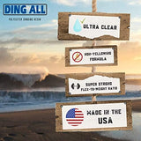 Ding All Polyester Sanding Resin with Catalyst - Smooth and Non-Tacky Product for Surfboard Repairs - 8 oz