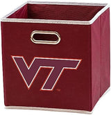 Franklin Sports NCAA College Team Fabric Storage Cubes Made to Fit Storage Bin Organizers