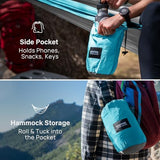 Kootek Camping Hammock 500 lbs Capacity, Portable Hammocks with Tree Straps & Attached Carry Bag, Camping Essentials Gear, Perfect for Outside Indoor Hiking Beach Backpack Travel