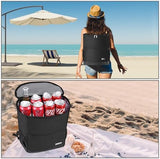 Insulated Cooler Backpack Outdoor - Leak Proof Backpack Cooler 30 Cans, Waterproof Lightweight Cooler Bag for 12h Hot/Cold Retention - Soft Cooler for Travel, Camping, Beach, Lunch