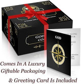 God's Path Compass – Communion & Confirmation Gift for Teenage Boys | Baptism Religious Gifts for Men, Christian, Catholic, Graduation | Sentimental & Inspirational Present – Greeting Card Included