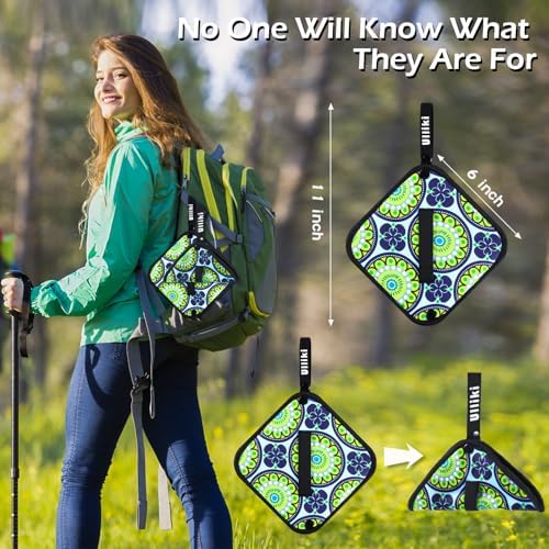 ULLIKI Pee Cloth for Women Hiking, Pee Rags for Women Hiking