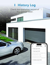 meross Smart Garage Door Opener Remote, Compatible with Apple HomeKit, Amazon Alexa, Google Assistant, SmartThings, Multiple Notification Modes, No Hub Needed