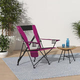 Kijaro Dual Lock Portable Camping Chairs - Enjoy the Outdoors with a Versatile Folding Chair for Sports, Lawn - Dual Lock Feature Locks Position – Hanami Pink