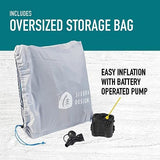 Sierra Designs Queen & Single Camping Air Bed Mattress for Car Camping, Trave, and Camp (Pump Included)