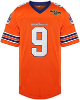 Phoneutrix Bobby Boucher #9 The Waterboy Adam Sandler Movie Mud Dogs Bourbon Bowl Football Jersey
