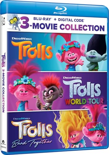 Trolls 3-Movie Collection - Blu-ray + Digital