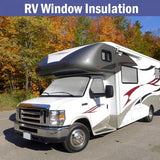 YoleShy Double Reflective Insulation 59 in X 8.2 FT RV Window Insulation for Summer Heat Reflective Window Film for Roof, Car, Garage Doors