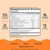 Airborne 1000mg Vitamin C Chewable Tablets with Zinc, Immune Support Supplement with Powerful Antioxidants Vitamins A C & E - (116 count bottle), Citrus Flavor, Gluten-Free