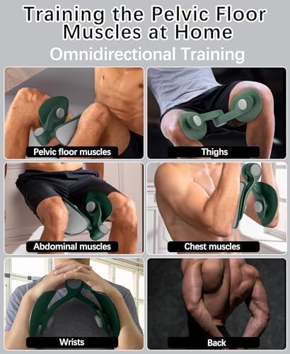 Thigh Master Hip Trainer Kegel Exerciser, Pelvic Floor Trainer, Kegel Trainer for Postpartum Rehabilitation, Trimmer Inner Thigh, Thigh Toner Workout