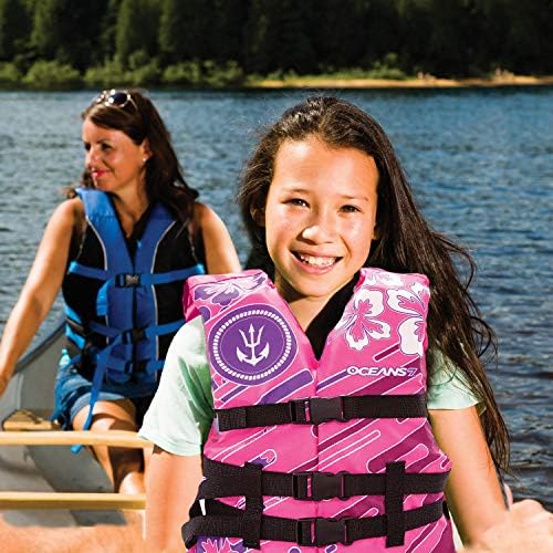 Oceans 7 U SCoast Guard Approved, Infant-Child-Youth Life Jacket Vest – Sizes for 8-90 lbs. – Type III Vest, PFD, Personal Flotation Device