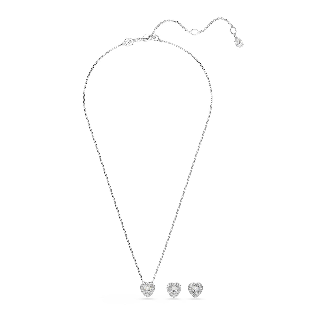 Swarovski Ariana Grande Angelic Crystal Set in Rhodium Finish - Part of the Ariana Grande x Capsule Collection