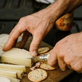 Opinel No. 12 Stainless Steel Pocket Knife, Beechwood Handle