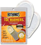 HotHands Toe Warmers - Long Lasting Safe Natural Odorless Air Activated Warmers - Up to 8 Hours of Heat - 72 Pair