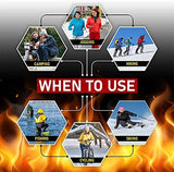 Hand, Toe, & XL Body and Hand Warmers - Variety Pack, 10 Pairs Hand Warmers, 10 Pairs Toe Warmers with Adhesive, 10 XL Hand & Body Warmers - Air Activated - Odorless Hot Hand - Sport Temp