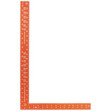 Klein Tools 935FSQ Framing Square, 24-Inch x 16-Inch, L Shape Carpenter Square Tool for Woodworking with Laser Etched Rafter Tables and Octagon Scales