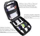 EMT Pouch MOLLE Ifak Pouch Tactical MOLLE Medical First Aid Kit Utility Pouch Carlebben (with Medical Supplies)