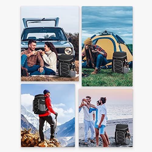 Maelstrom Cooler Backpack - 35/50 Can Insulated Soft Cooler Lunch Bag for Camping, Beach, Hiking & Shopping