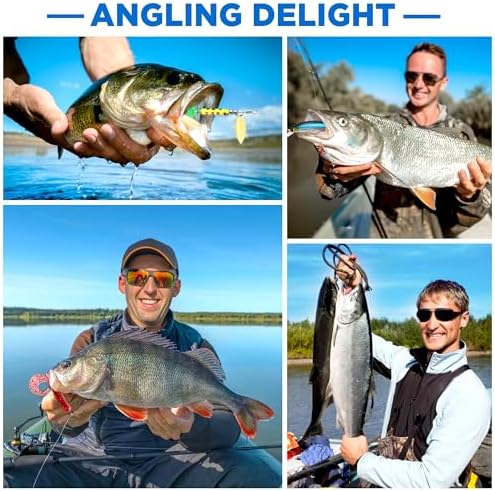 PLUSINNO Fishing Lures, 137Pcs Tackle Box with Tackle Included, Crankbaits, Spoon, Hooks, Weights & Other Accessories, Fishing Bait Lure Gear Kit Gift for Men Bass Freshwater