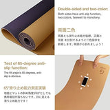Yoga Mat Non Slip, Eco Friendly Fitness Exercise Mat with Carrying Strap,Pro Yoga Mats for Women,Workout Mats for Home, Pilates and Floor Exercises