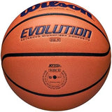 WILSON Evolution Indoor Game Basketballs - Size 5, Size 6 and Size 7