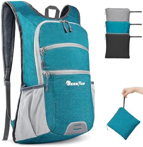 Seektop 20L Hiking Backpack Ultra Lightweight Waterproof Travel Backpack Packable Small Outdoor Bag Foldable Day Pack for Women Men