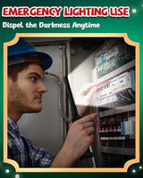 Coquimbo Tool Gifts for Men, Rechargeable LED Work Lights Grill Light with Magnetic Base 5 Modes 360° Rotate Mens Birthday Gifts for Dad Husband Grandpa Boyfriend (4 Pack Green)