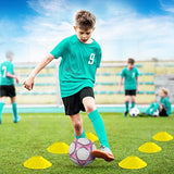 Kids Soccer Goals for Backyard Set - 2 of 4' x 3' Portable Soccer Goal Training Equipment, Pop Up Toddler Soccer Net with Soccer Ball, Soccer Set for Kids and Youth Games, Sports