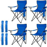 Damei century 4PCS Folding Camping Chairs-Lightweight, Installation-Free, Portable Chair for Beach, Lawn, Outdoor Sports