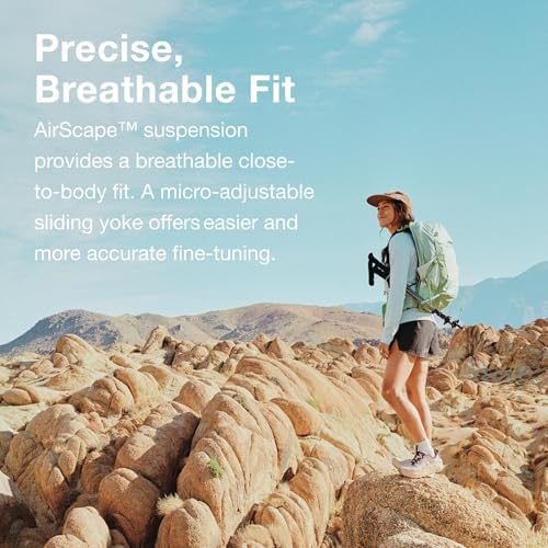 Osprey Tempest 22L Women's Lightweight Hiking Backpack with Hipbelt, Frosty Mint Green/Botanica