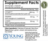 Mirica Advanced - High Absorption Formula, Palmitoylethanolamide (Pea) Luteolin and Polydatin, Nervous System Support Capsule, 60ct