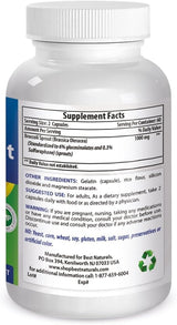 Best Naturals Broccoli Sprout Extract 1000mg per Serving - 120 Capsules (Pack of 2)