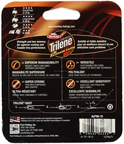 Berkley Trilene XL Monofilament Fishing Line