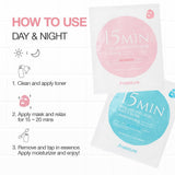 Naisture 15 Min Pamper Me Kit Korean Spa Skincare Gift Set for Women-Head to Toe with Hair, Face, Eye, Hand, & Foot Masks (7 pcs)