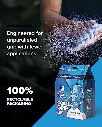 Friction Labs Premium Sports Chalk for Rock Climbing, Weight Lifting, Gymnastics, Tennis & More