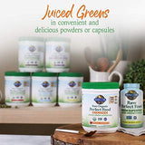 Garden of Life Raw Organic Perfect Food Energizer Juiced Green Superfood Powder - Yerba Mate Pomegranate, 30 Servings, Green Superfood Powder & Probiotics, Gluten Free Whole Food Greens Supplements