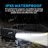 Headlamp Rechargeable, 230° Wide Beam Head Lamp, Motion Sensor LED Head lamp, 5 Modes Headlamps for Adults, Bright Head Lights for Forehead, Outdoor Camping Headlight