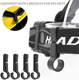DARKBEAM COB Floodlight Headlamp USB Rechargeable with Red Light, 2000 Lumen LED Headlight - Car Maintenance and Night Construction 6-10 Hours Long Battery Life