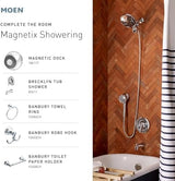 Moen Engage Chrome Magnetix 2-in-1 Combo Rain Showerhead with Detachable Handheld Shower Spray, Featuring Magnetic Docking System, 26009