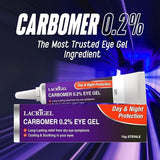 Lacrigel CARBOMER 0.2% - Eye Gel for Dry, Tired, and Red Eyes - Soothes Irritation, Reduces Soreness - 24x7 Day and Night Protection - Safe and Premium Formulation - Sterile Pack of 10g (Pack 3)