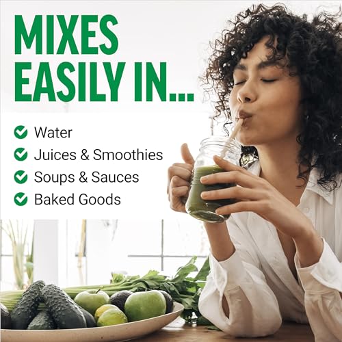 Force Factor Smarter Greens Daily Wellness Powder 2-Pack to Support Energy, Immunity & Digestion, Greens Powder, Superfood Powder with Vitamins, Minerals & Probiotics, Unflavored, 60 Servings