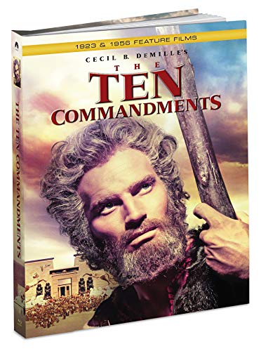 Ten Commandments (1923 and 1956) Digibook [Blu-ray]