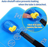 Hydration Bladder 2 Liter, BPA Free Water Bladder for Hiking Backpack Water Storage Bag with Insulated Tube, Hydration Backpack Replacement for Outdoor Camping Running Hiking