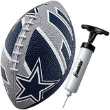 Franklin Sports NFL Team Footballs - Rubber Youth Mini Footballs for All NFL Teams - Kids Junior 8.5" Football - Official NFL Licensed Footballs