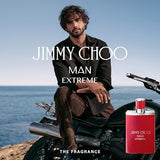 JIMMY CHOO - Man Extreme Eau de Parfum - Men's Fragrance - Spicy & Bold - With notes of Red Thyme, Clary Sage, & Vetiver - 3.3 Fl Oz