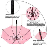 G4Free 47/54/62/68 Inch Automatic Open Golf Umbrella Oversize Extra Large Double Canopy Vented Windproof Waterproof Stick Umbrellas