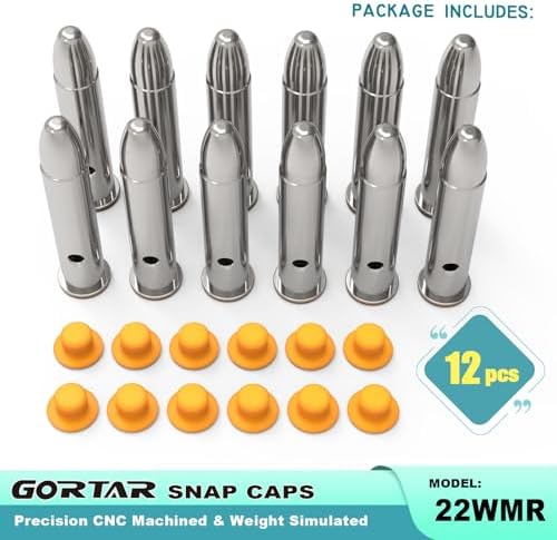 Snap Caps Training Dummy Rounds Practice Safe Loading Firing Close to Real Weight
